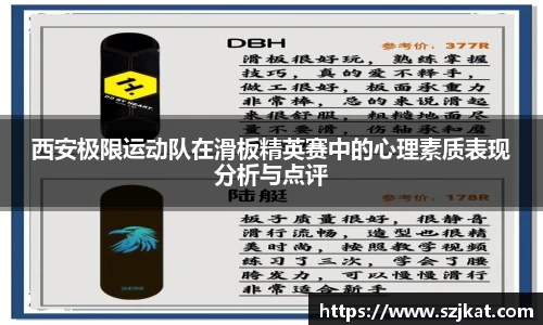 西安极限运动队在滑板精英赛中的心理素质表现分析与点评